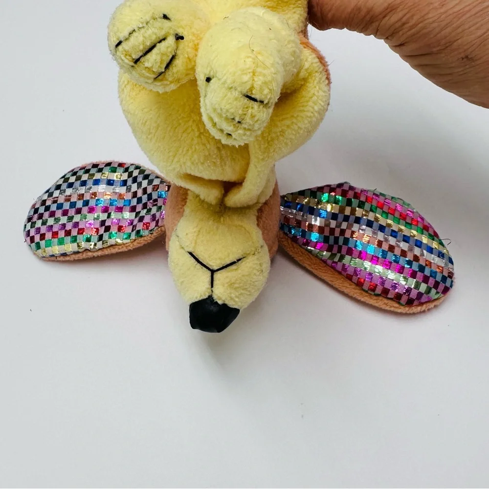 Hush Puppies Basset Hound Soft Stuffed Plush Puppy Dog 6” Beanbag Applause - Picture 9 of 12